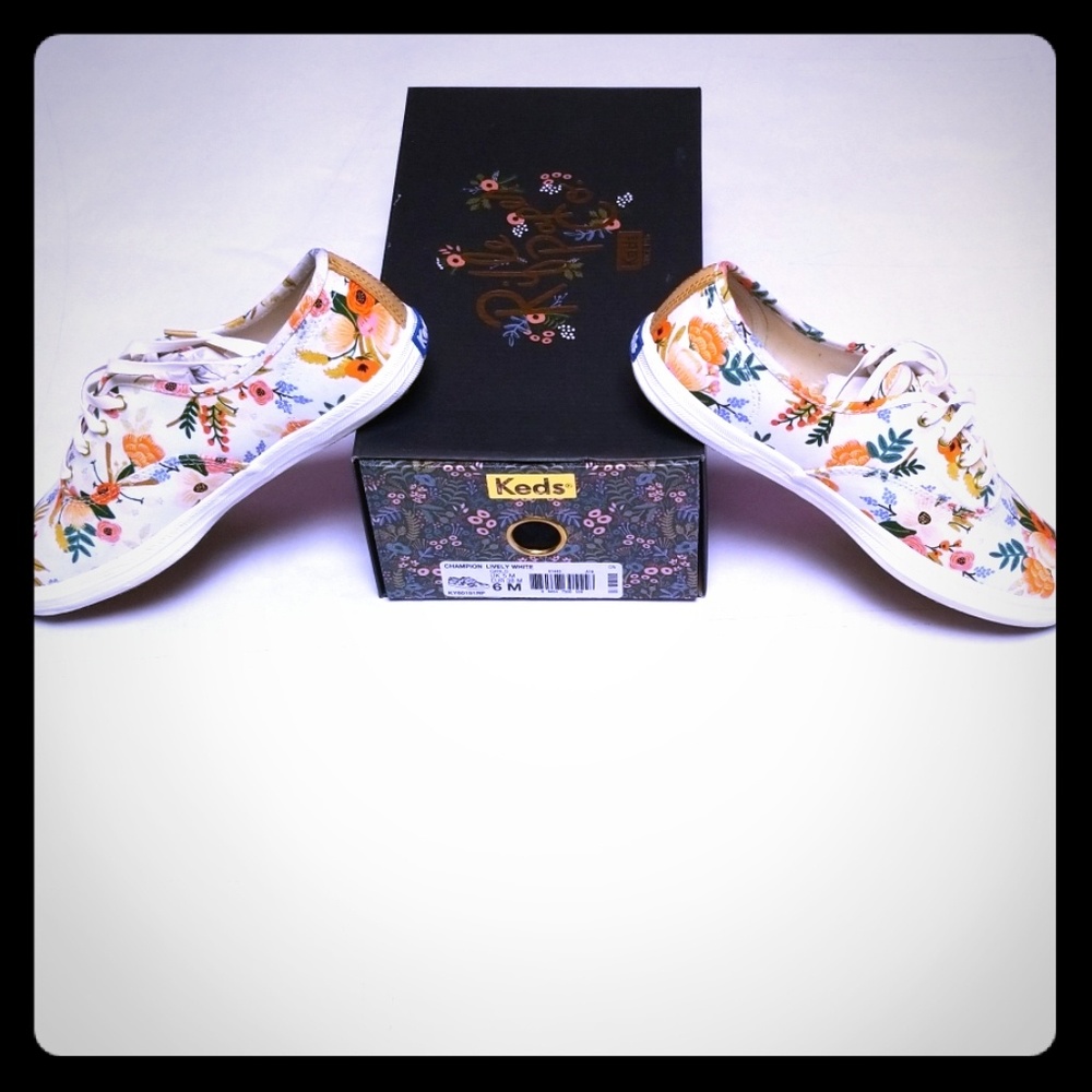 Keds Rifle Paper Co Girl's Sneakers